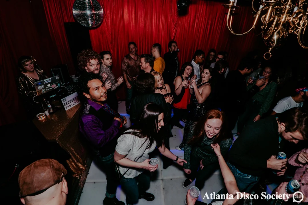 Atlanta Disco Society VII - February 15th 2020. Atlanta disco'd The Basement and left it sweaty with a big smile on its face. Kimber was the DJ. Photos by Oh Snap (Matthew Alexander)