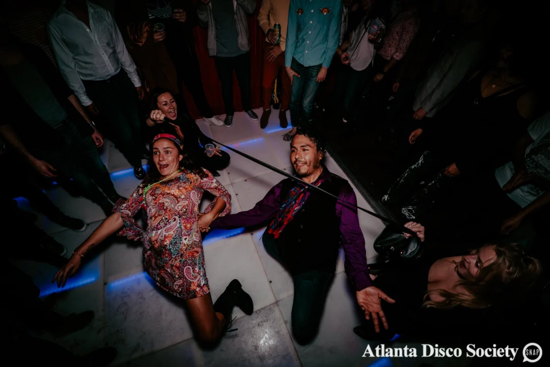 Atlanta Disco Society VII - February 15th 2020. Atlanta disco'd The Basement and left it sweaty with a big smile on its face. Kimber was the DJ. Photos by Oh Snap (Matthew Alexander)