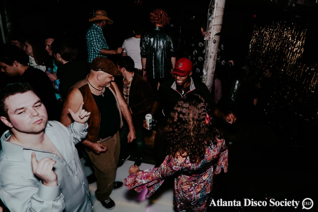 Atlanta Disco Society VII - February 15th 2020. Atlanta disco'd The Basement and left it sweaty with a big smile on its face. Kimber was the DJ. Photos by Oh Snap (Matthew Alexander)