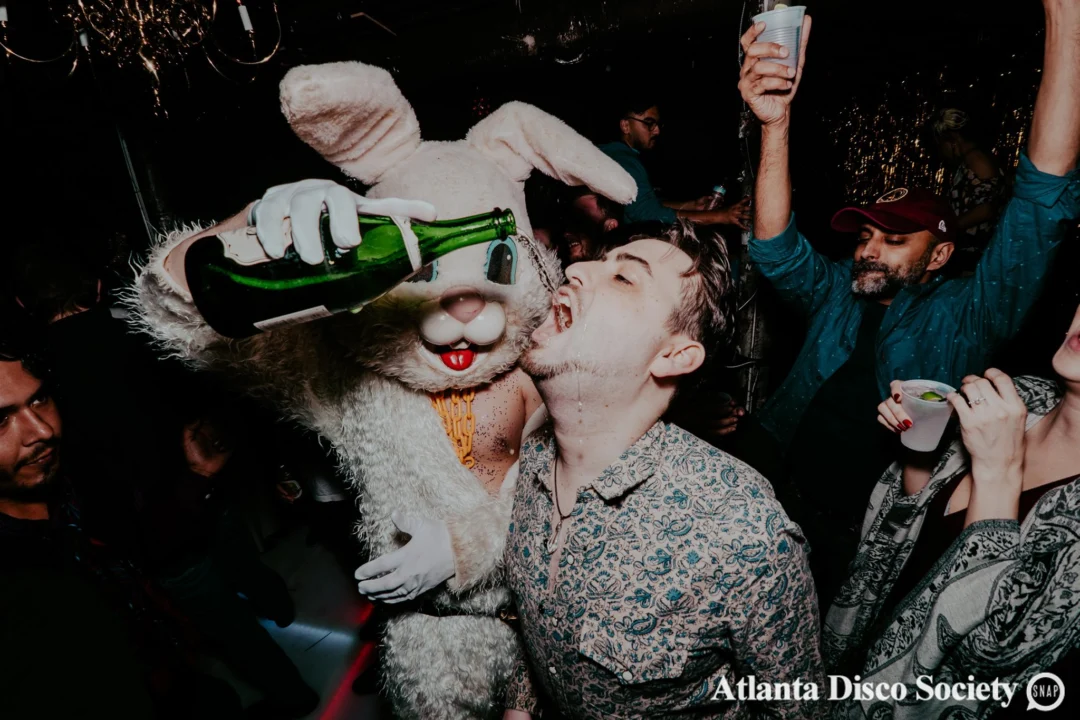 Atlanta Disco Society VII - February 15th 2020. Atlanta disco'd The Basement and left it sweaty with a big smile on its face. Kimber was the DJ. Photos by Oh Snap (Matthew Alexander)