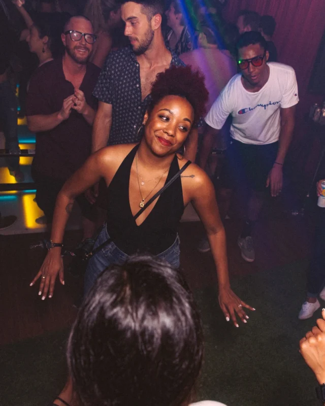 Atlanta Disco Society - Summer 2021. Kimber was the DJ. The Basement, East Atlanta.