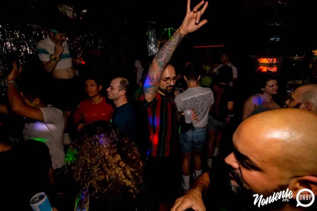 THE GAGA BALL - SUMMER 2021. At The Basement. Kimber was the DJ. Photo by Oh Snap.