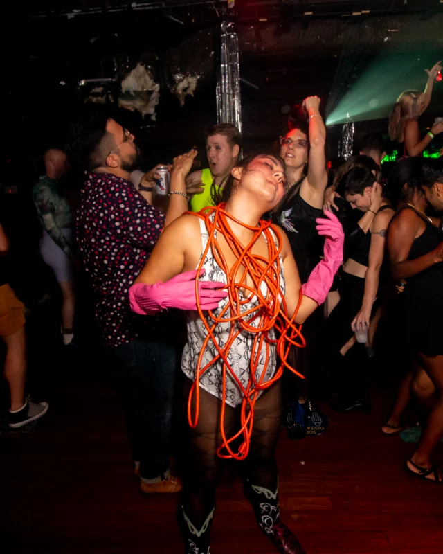 THE GAGA BALL - SUMMER 2021. At The Basement. Kimber was the DJ. Photo by Oh Snap.