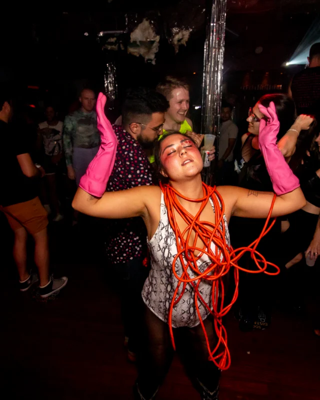 THE GAGA BALL - SUMMER 2021. At The Basement. Kimber was the DJ. Photo by Oh Snap.