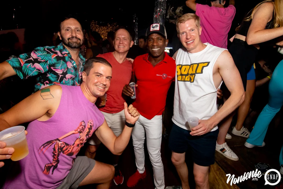 THE GAGA BALL - SUMMER 2021. At The Basement. Kimber was the DJ. Photo by Oh Snap.
