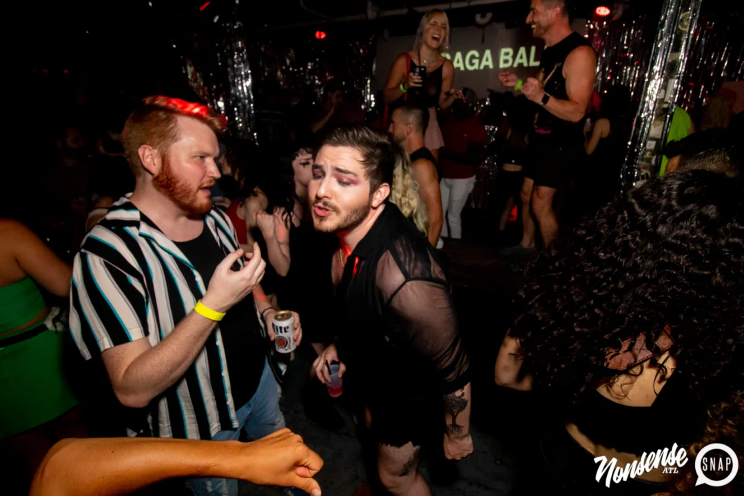 THE GAGA BALL - SUMMER 2021. At The Basement. Kimber was the DJ. Photo by Oh Snap.