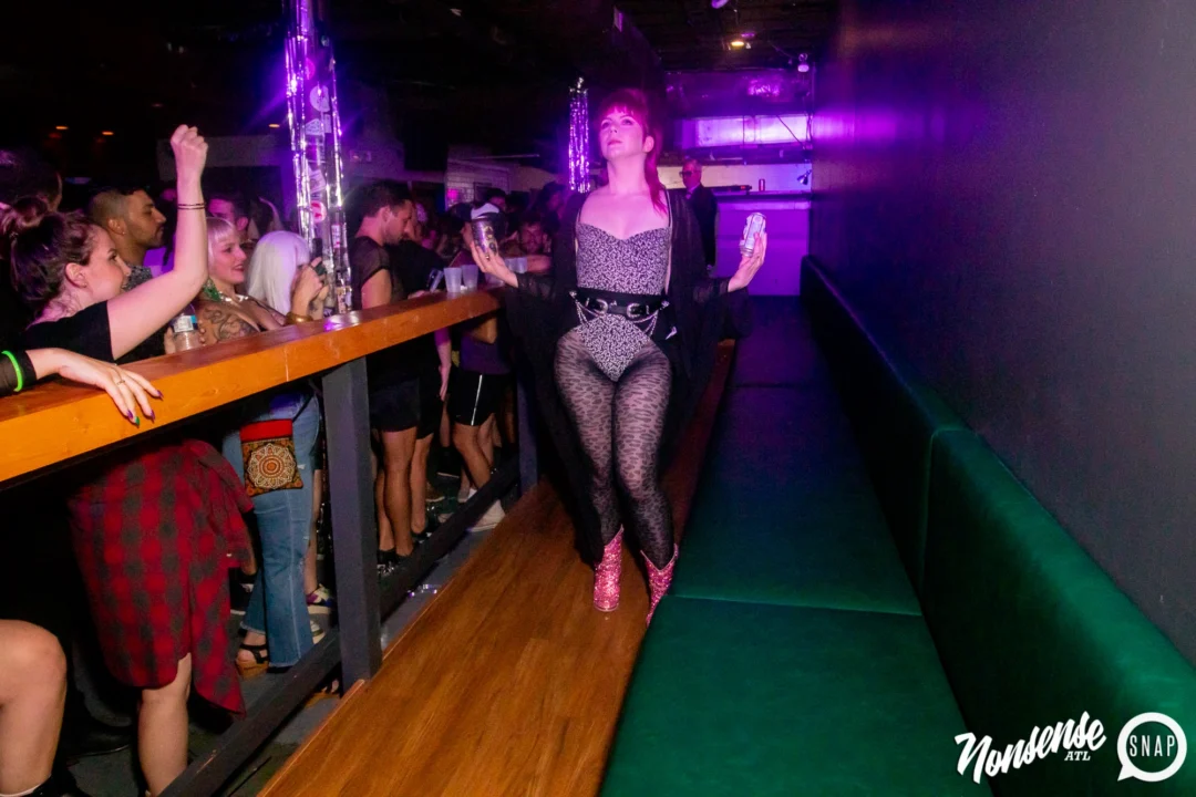 THE GAGA BALL - SUMMER 2021. At The Basement. Kimber was the DJ. Photo by Oh Snap.