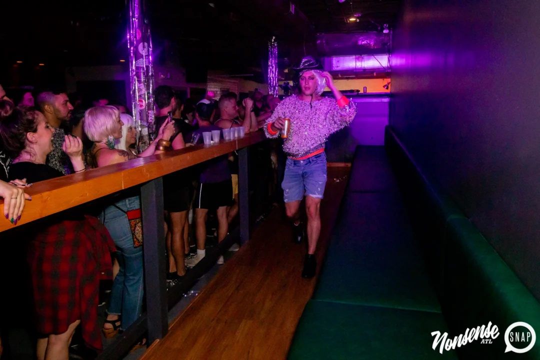 THE GAGA BALL - SUMMER 2021. At The Basement. Kimber was the DJ. Photo by Oh Snap.