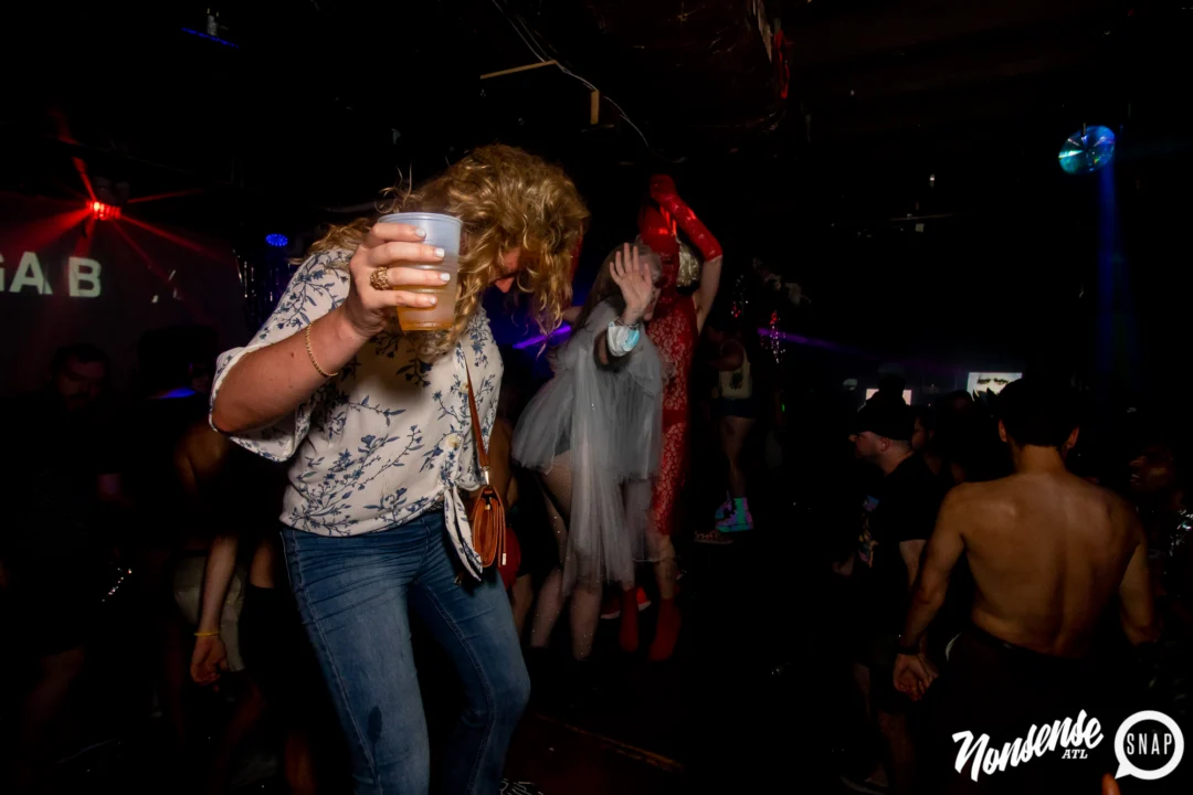 THE GAGA BALL - SUMMER 2021. At The Basement. Kimber was the DJ. Photo by Oh Snap.