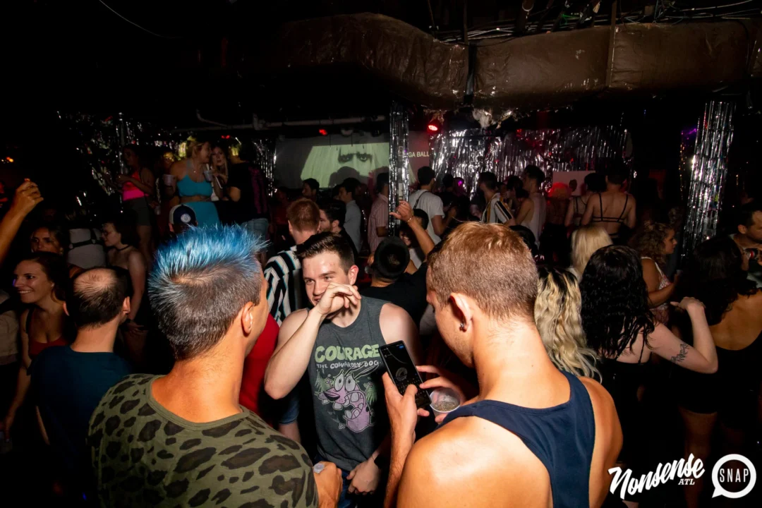 THE GAGA BALL - SUMMER 2021. At The Basement. Kimber was the DJ. Photo by Oh Snap.