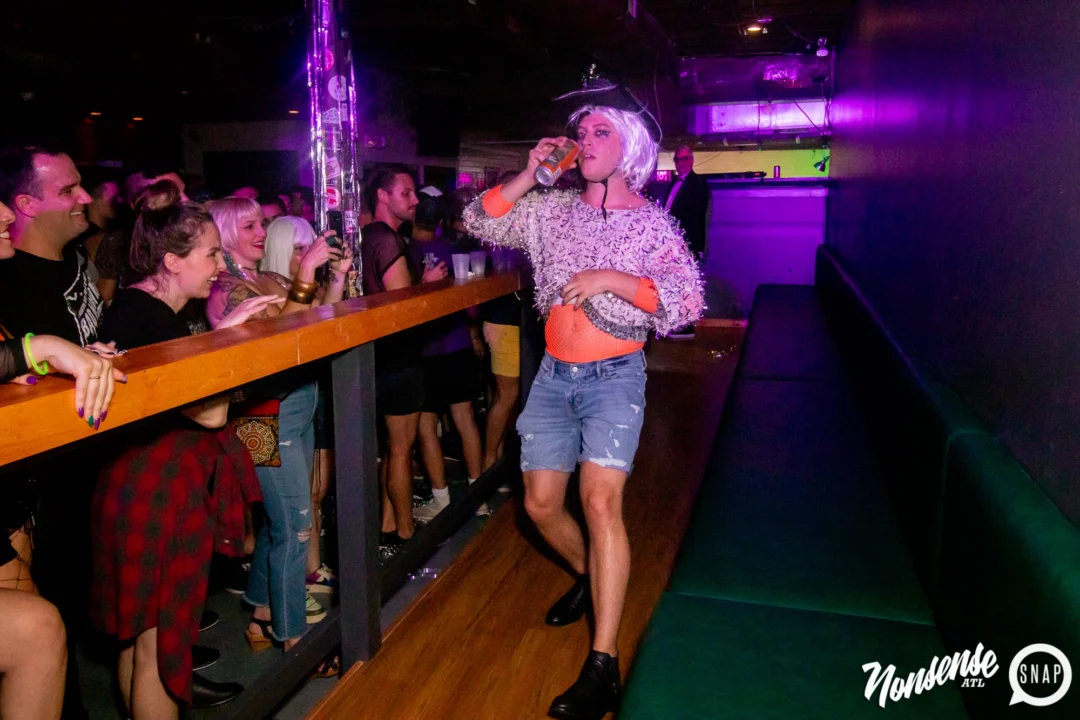 THE GAGA BALL - SUMMER 2021. At The Basement. Kimber was the DJ. Photo by Oh Snap.