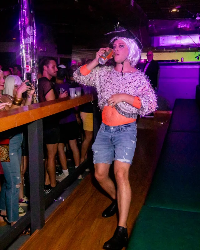 THE GAGA BALL - SUMMER 2021. At The Basement. Kimber was the DJ. Photo by Oh Snap.