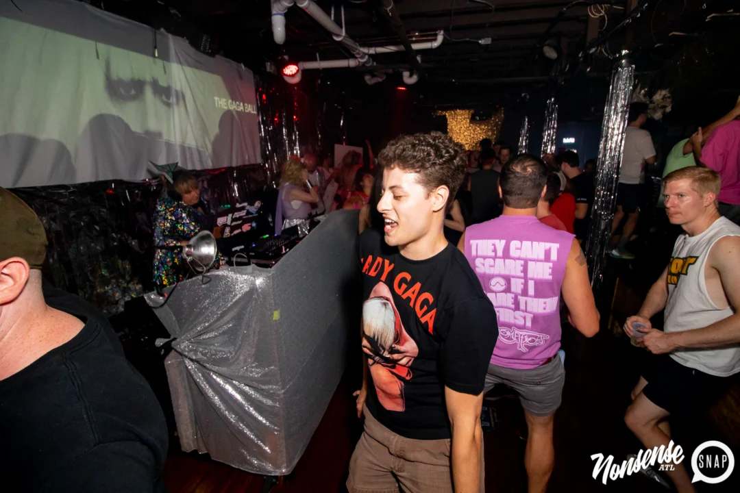 THE GAGA BALL - SUMMER 2021. At The Basement. Kimber was the DJ. Photo by Oh Snap.