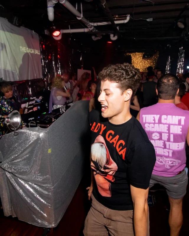 THE GAGA BALL - SUMMER 2021. At The Basement. Kimber was the DJ. Photo by Oh Snap.