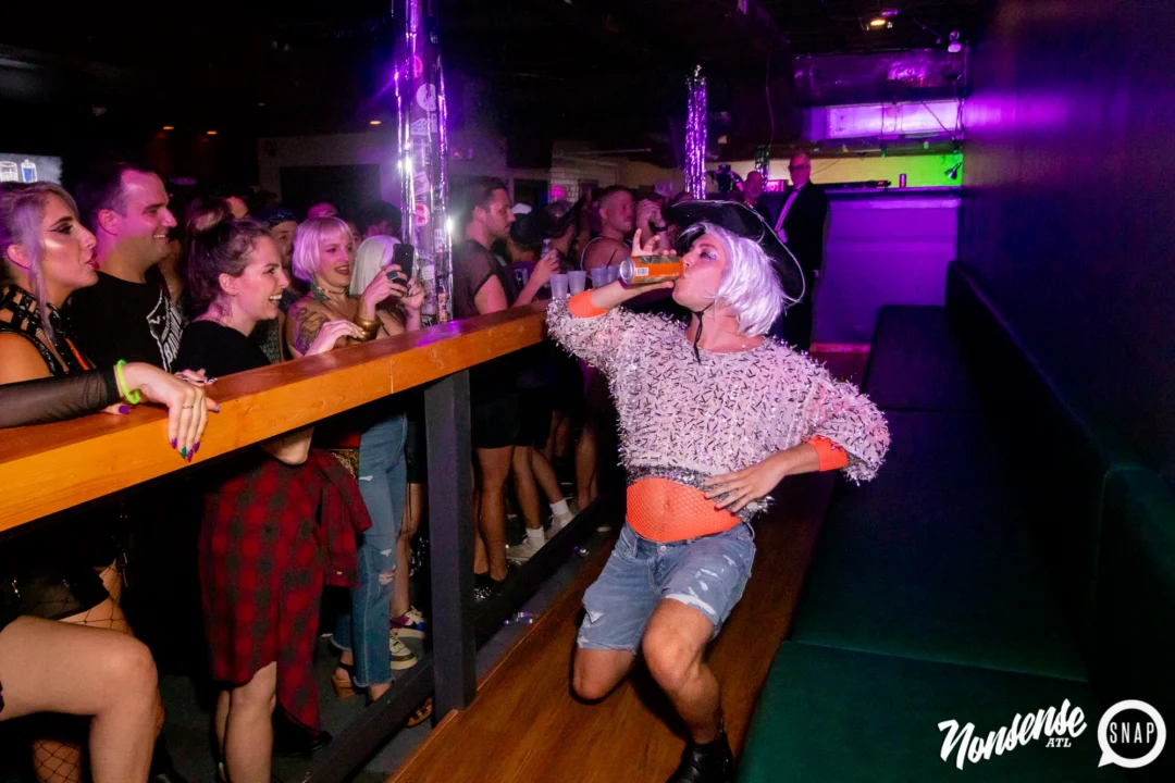 THE GAGA BALL - SUMMER 2021. At The Basement. Kimber was the DJ. Photo by Oh Snap.
