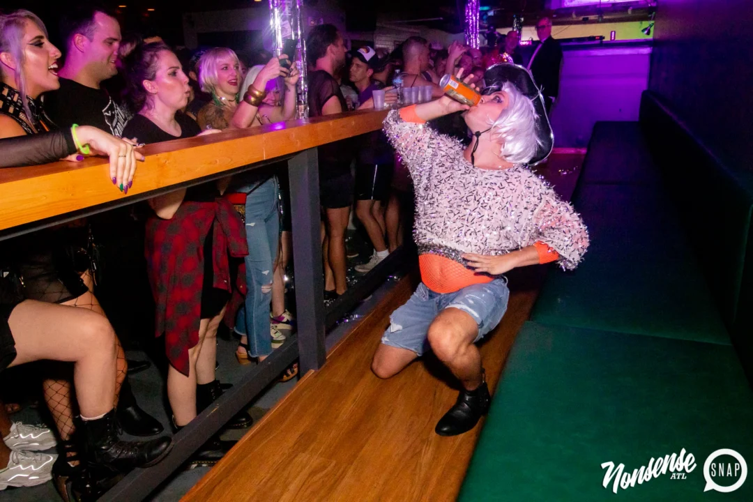 THE GAGA BALL - SUMMER 2021. At The Basement. Kimber was the DJ. Photo by Oh Snap.