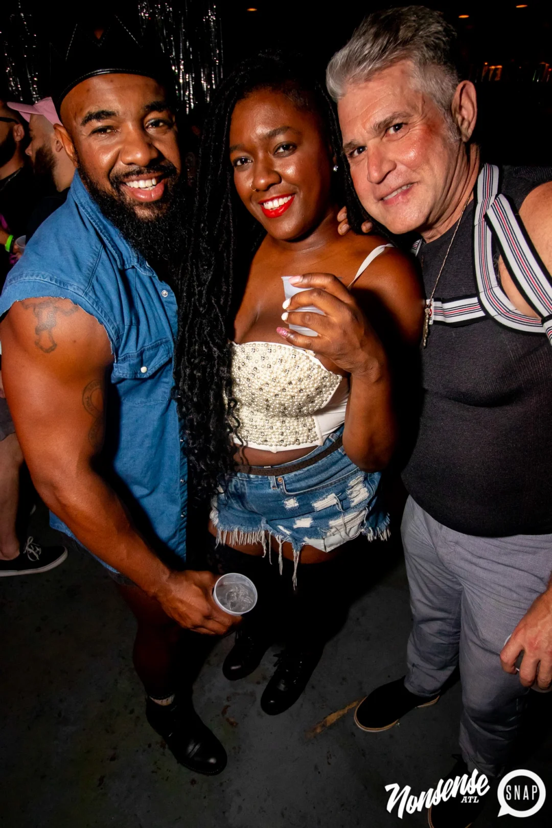 THE GAGA BALL - SUMMER 2021. At The Basement. Kimber was the DJ. Photo by Oh Snap.