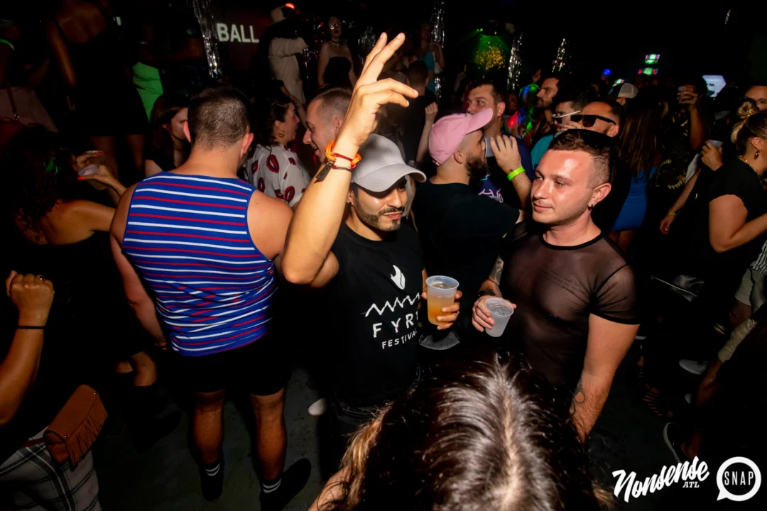 THE GAGA BALL - SUMMER 2021. At The Basement. Kimber was the DJ. Photo by Oh Snap.