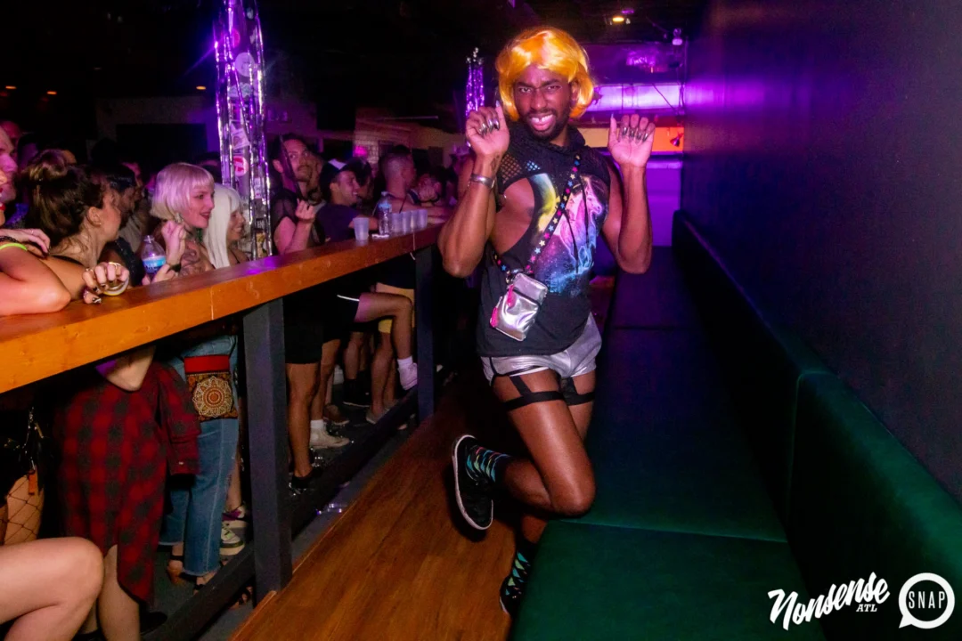 THE GAGA BALL - SUMMER 2021. At The Basement. Kimber was the DJ. Photo by Oh Snap.