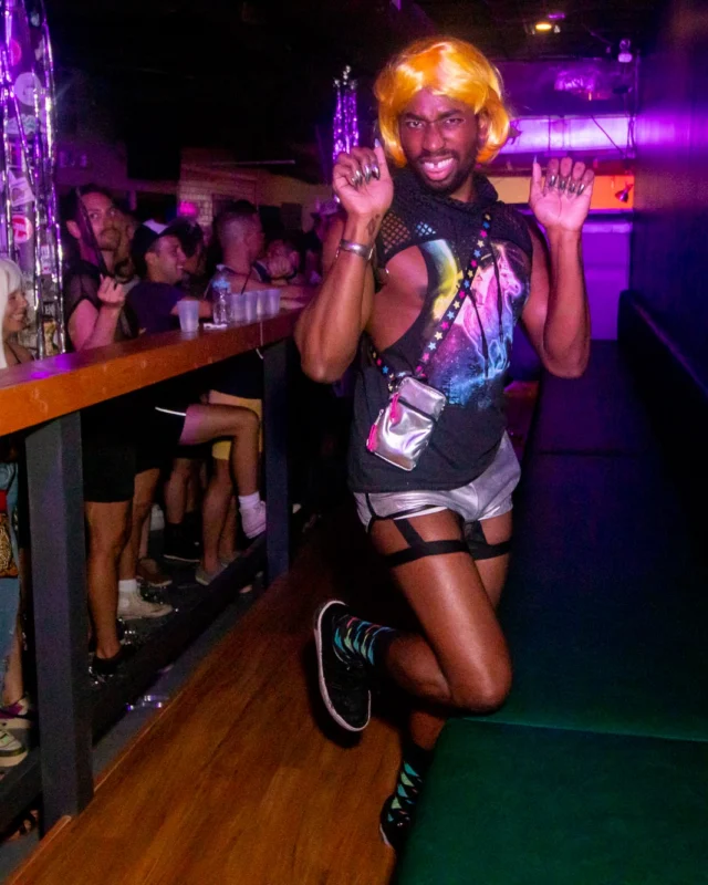 THE GAGA BALL - SUMMER 2021. At The Basement. Kimber was the DJ. Photo by Oh Snap.