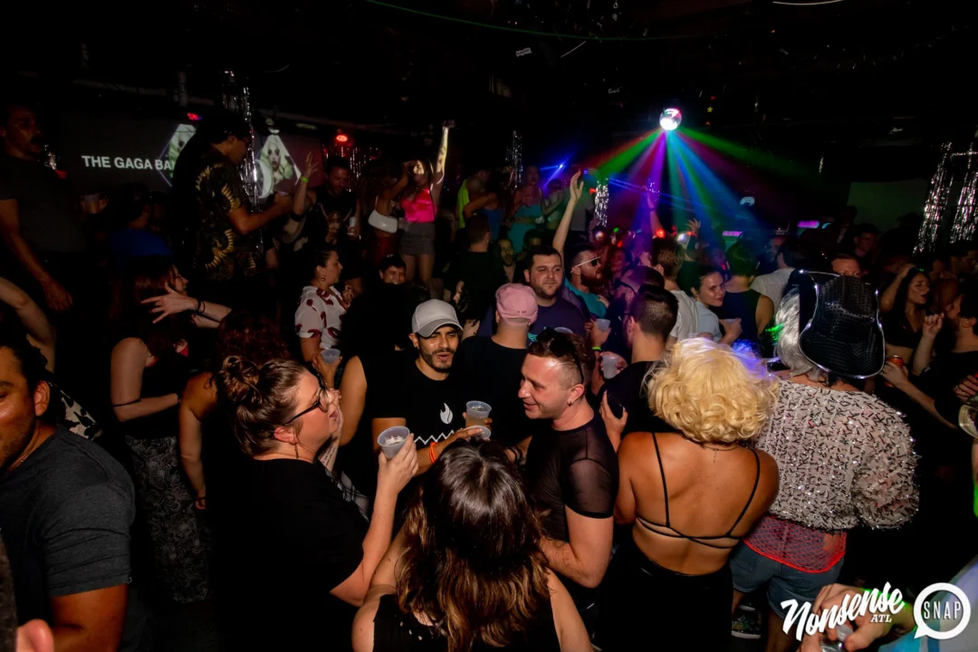 THE GAGA BALL - SUMMER 2021. At The Basement. Kimber was the DJ. Photo by Oh Snap.