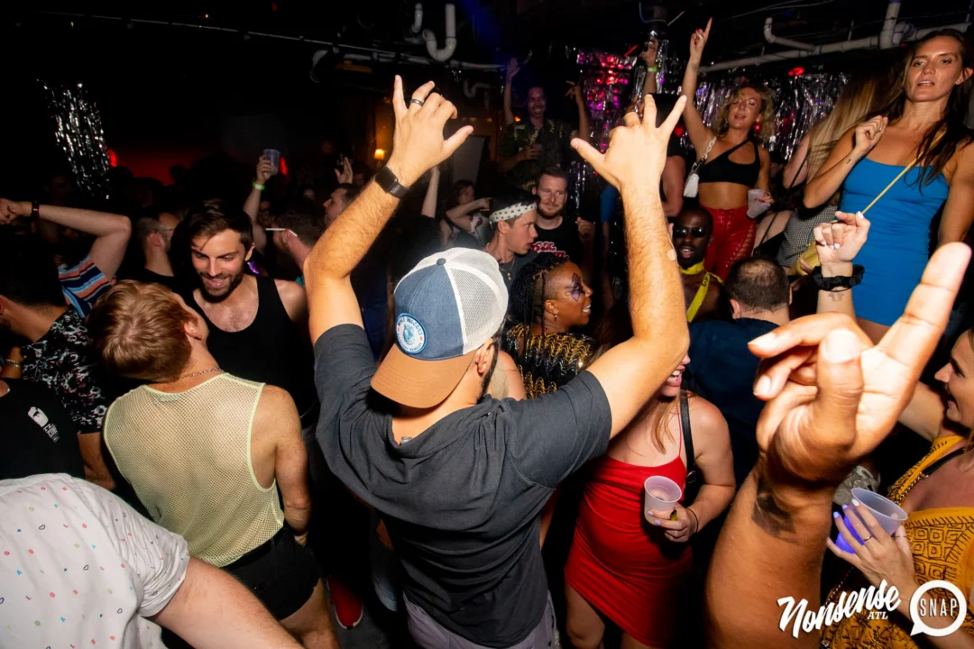 THE GAGA BALL - SUMMER 2021. At The Basement. Kimber was the DJ. Photo by Oh Snap.