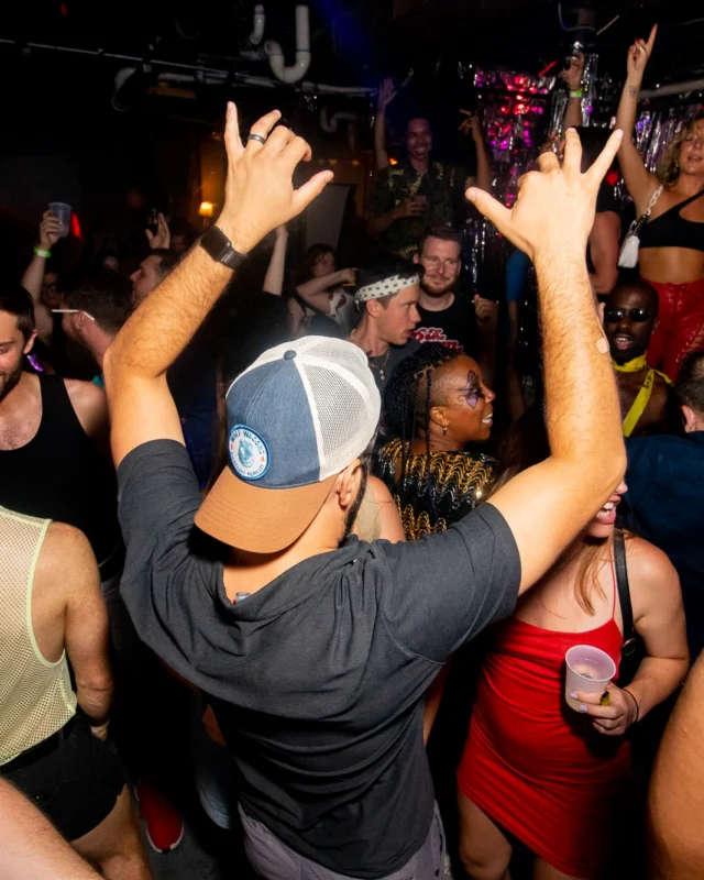 THE GAGA BALL - SUMMER 2021. At The Basement. Kimber was the DJ. Photo by Oh Snap.