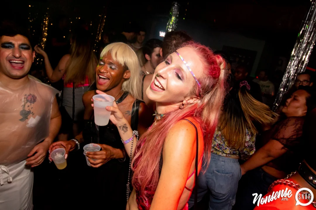 THE GAGA BALL - SUMMER 2021. At The Basement. Kimber was the DJ. Photo by Oh Snap.