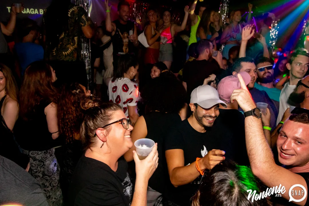 THE GAGA BALL - SUMMER 2021. At The Basement. Kimber was the DJ. Photo by Oh Snap.