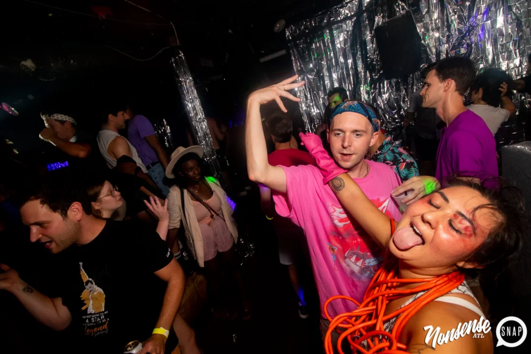 THE GAGA BALL - SUMMER 2021. At The Basement. Kimber was the DJ. Photo by Oh Snap.