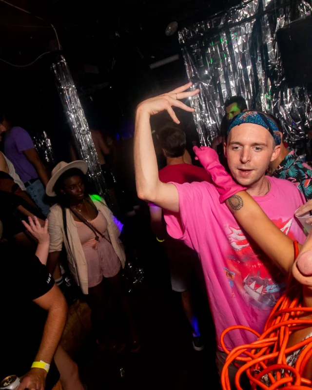 THE GAGA BALL - SUMMER 2021. At The Basement. Kimber was the DJ. Photo by Oh Snap.
