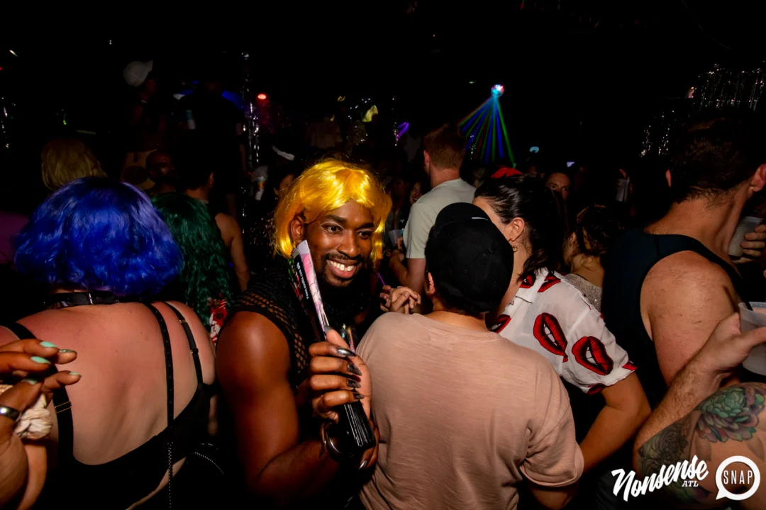 THE GAGA BALL - SUMMER 2021. At The Basement. Kimber was the DJ. Photo by Oh Snap.