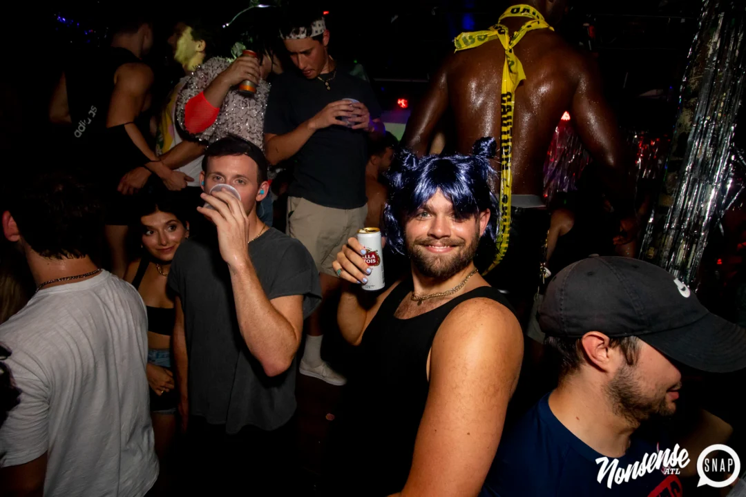 THE GAGA BALL - SUMMER 2021. At The Basement. Kimber was the DJ. Photo by Oh Snap.