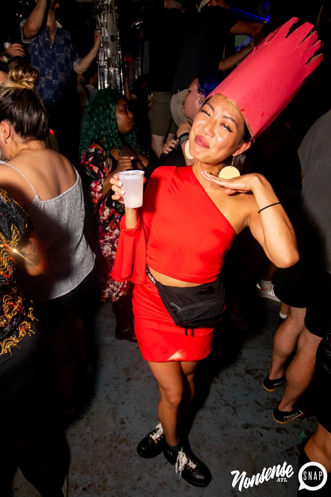 THE GAGA BALL - SUMMER 2021. At The Basement. Kimber was the DJ. Photo by Oh Snap.