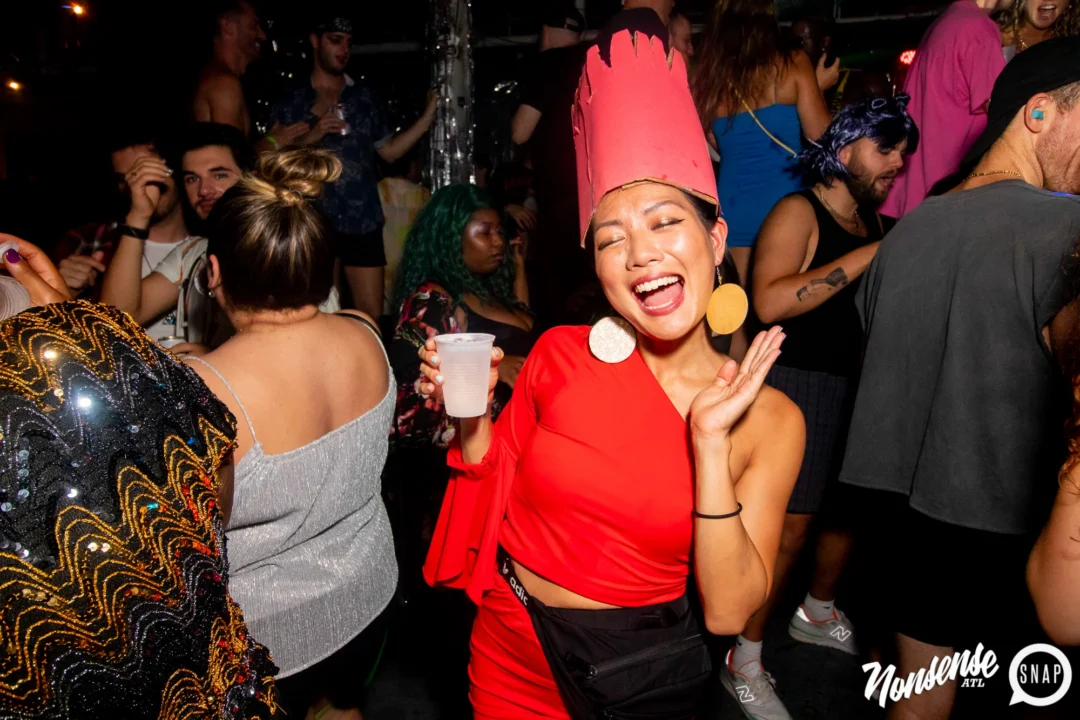 THE GAGA BALL - SUMMER 2021. At The Basement. Kimber was the DJ. Photo by Oh Snap.