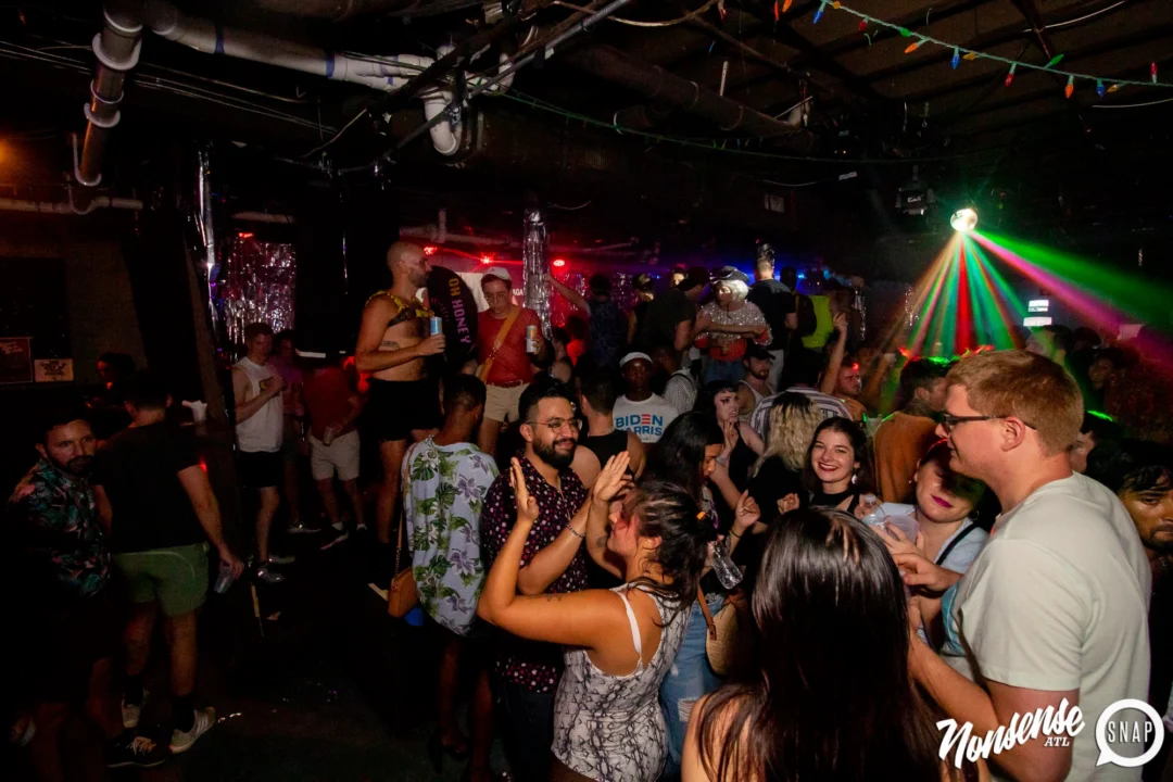 THE GAGA BALL - SUMMER 2021. At The Basement. Kimber was the DJ. Photo by Oh Snap.