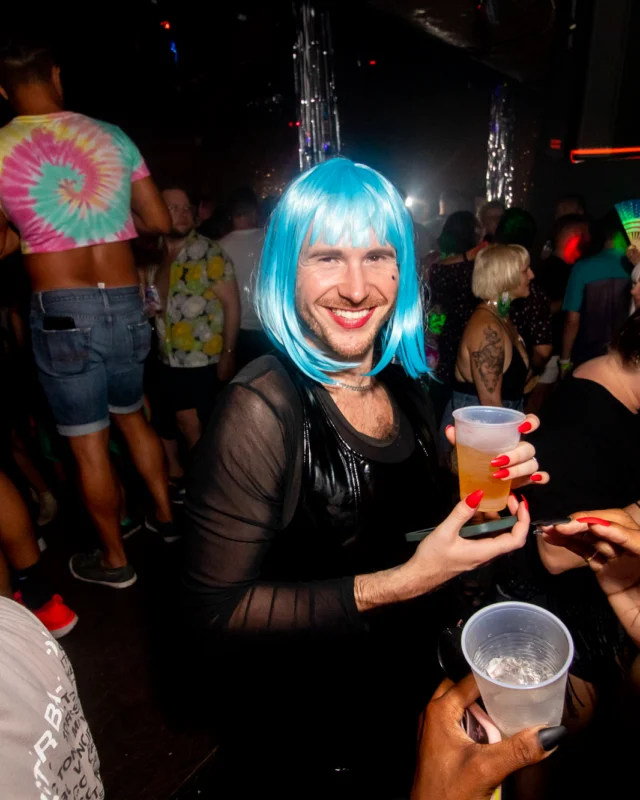 THE GAGA BALL - SUMMER 2021. At The Basement. Kimber was the DJ. Photo by Oh Snap.