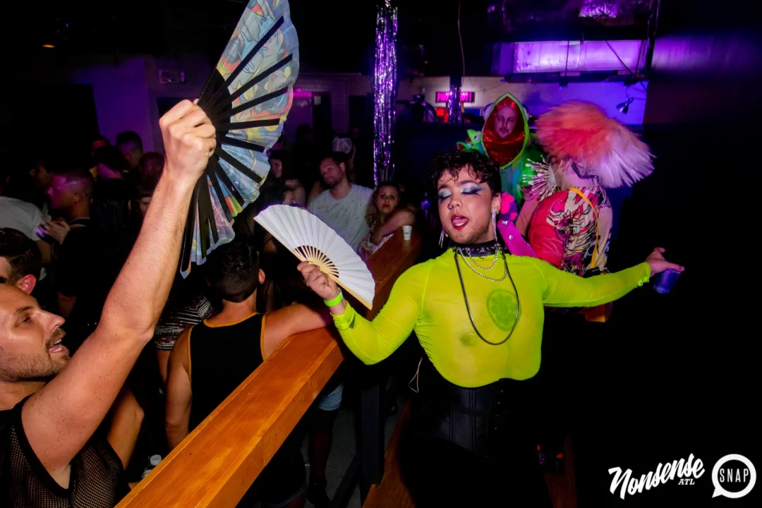 THE GAGA BALL - SUMMER 2021. At The Basement. Kimber was the DJ. Photo by Oh Snap.