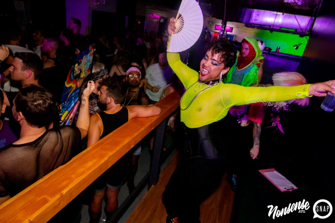THE GAGA BALL - SUMMER 2021. At The Basement. Kimber was the DJ. Photo by Oh Snap.