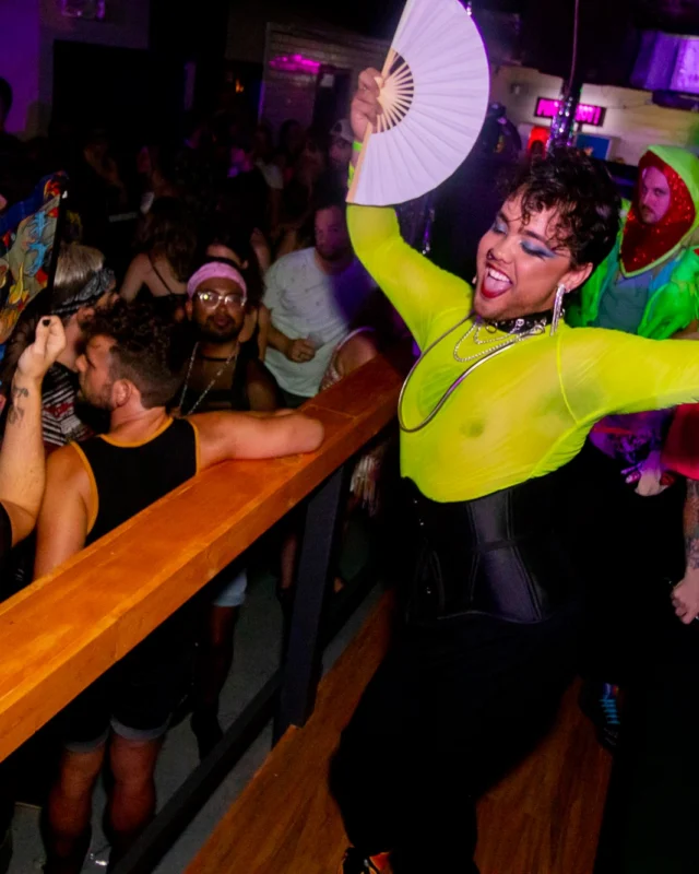THE GAGA BALL - SUMMER 2021. At The Basement. Kimber was the DJ. Photo by Oh Snap.