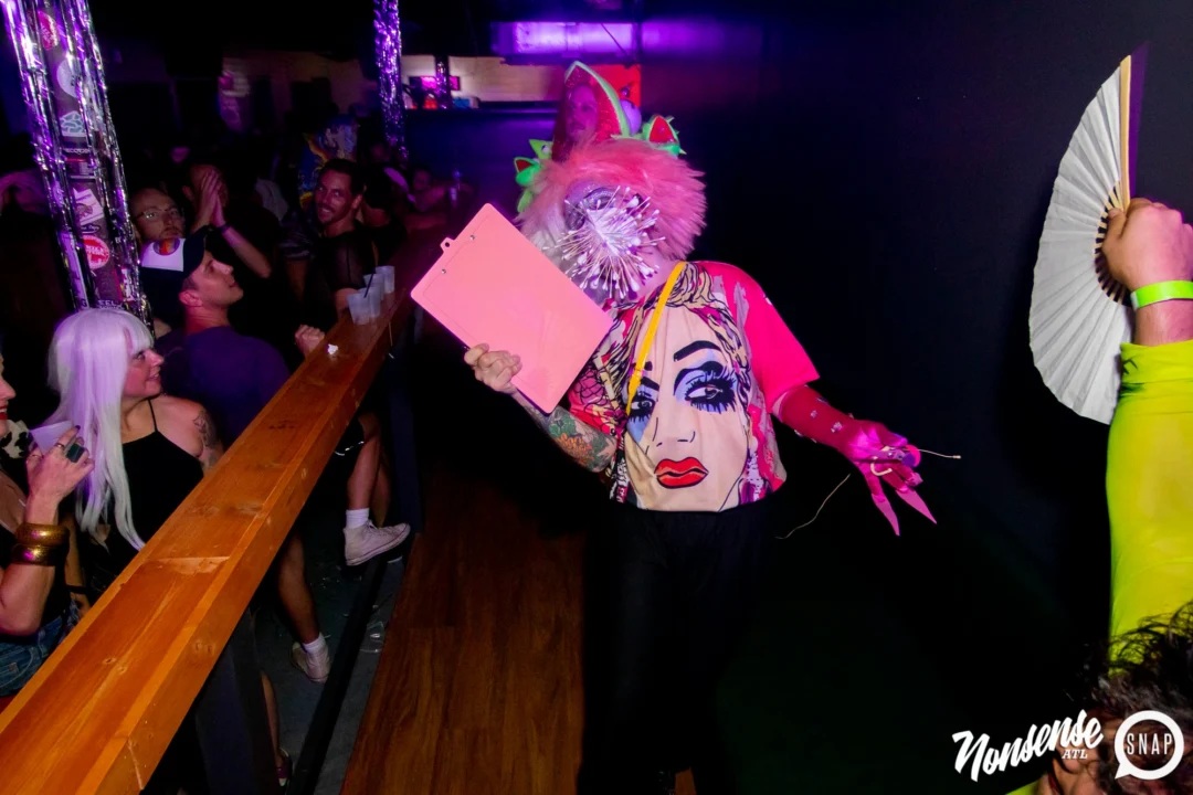 THE GAGA BALL - SUMMER 2021. At The Basement. Kimber was the DJ. Photo by Oh Snap.