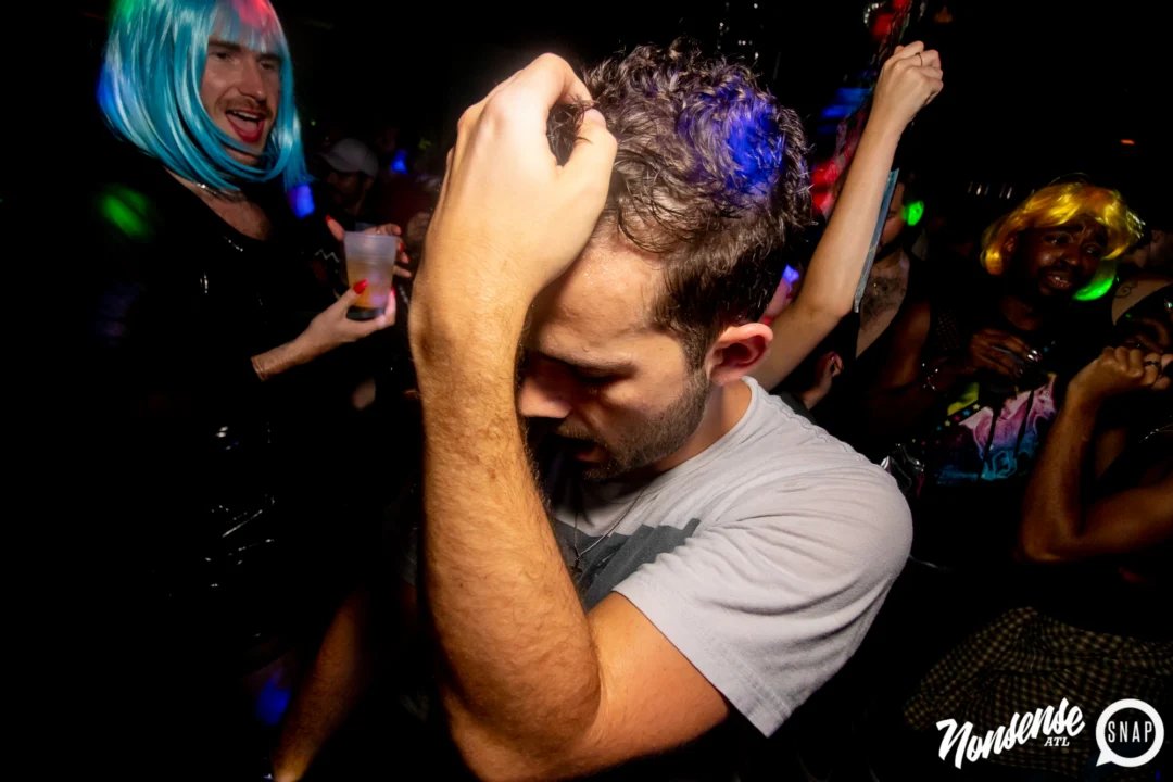 THE GAGA BALL - SUMMER 2021. At The Basement. Kimber was the DJ. Photo by Oh Snap.