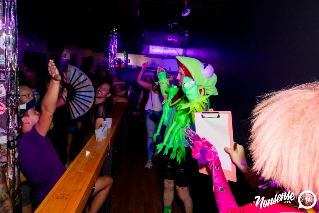 THE GAGA BALL - SUMMER 2021. At The Basement. Kimber was the DJ. Photo by Oh Snap.