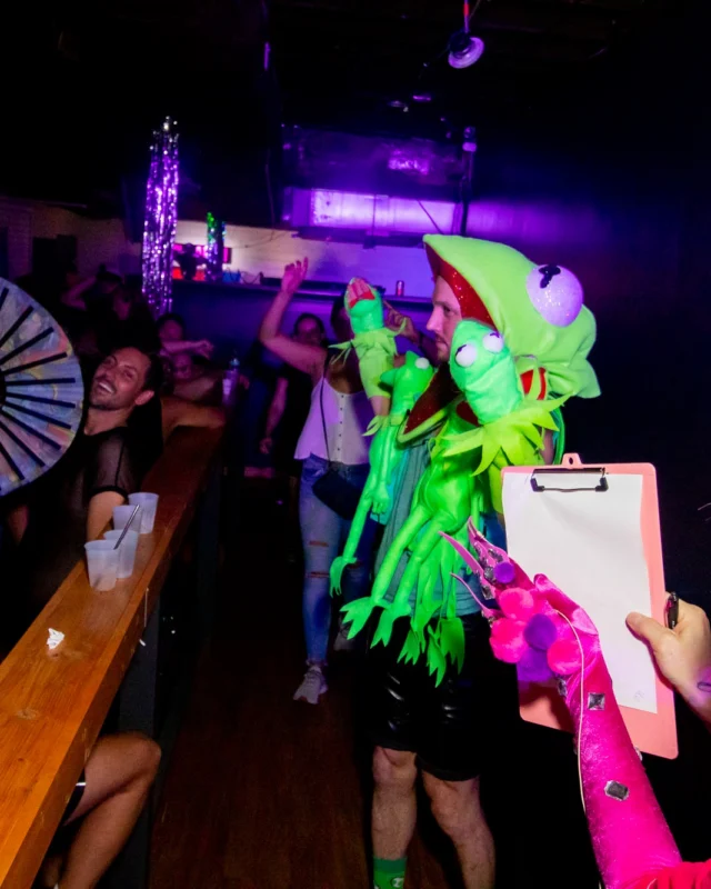 THE GAGA BALL - SUMMER 2021. At The Basement. Kimber was the DJ. Photo by Oh Snap.