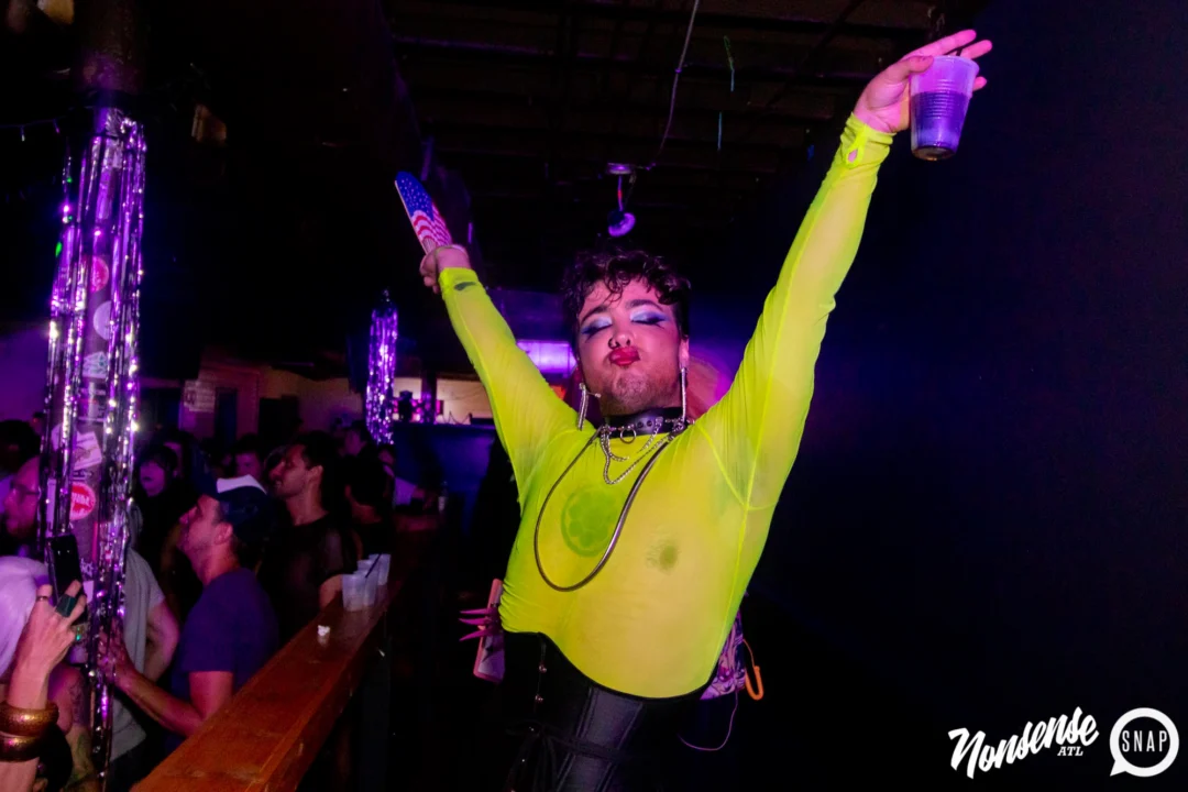 THE GAGA BALL - SUMMER 2021. At The Basement. Kimber was the DJ. Photo by Oh Snap.