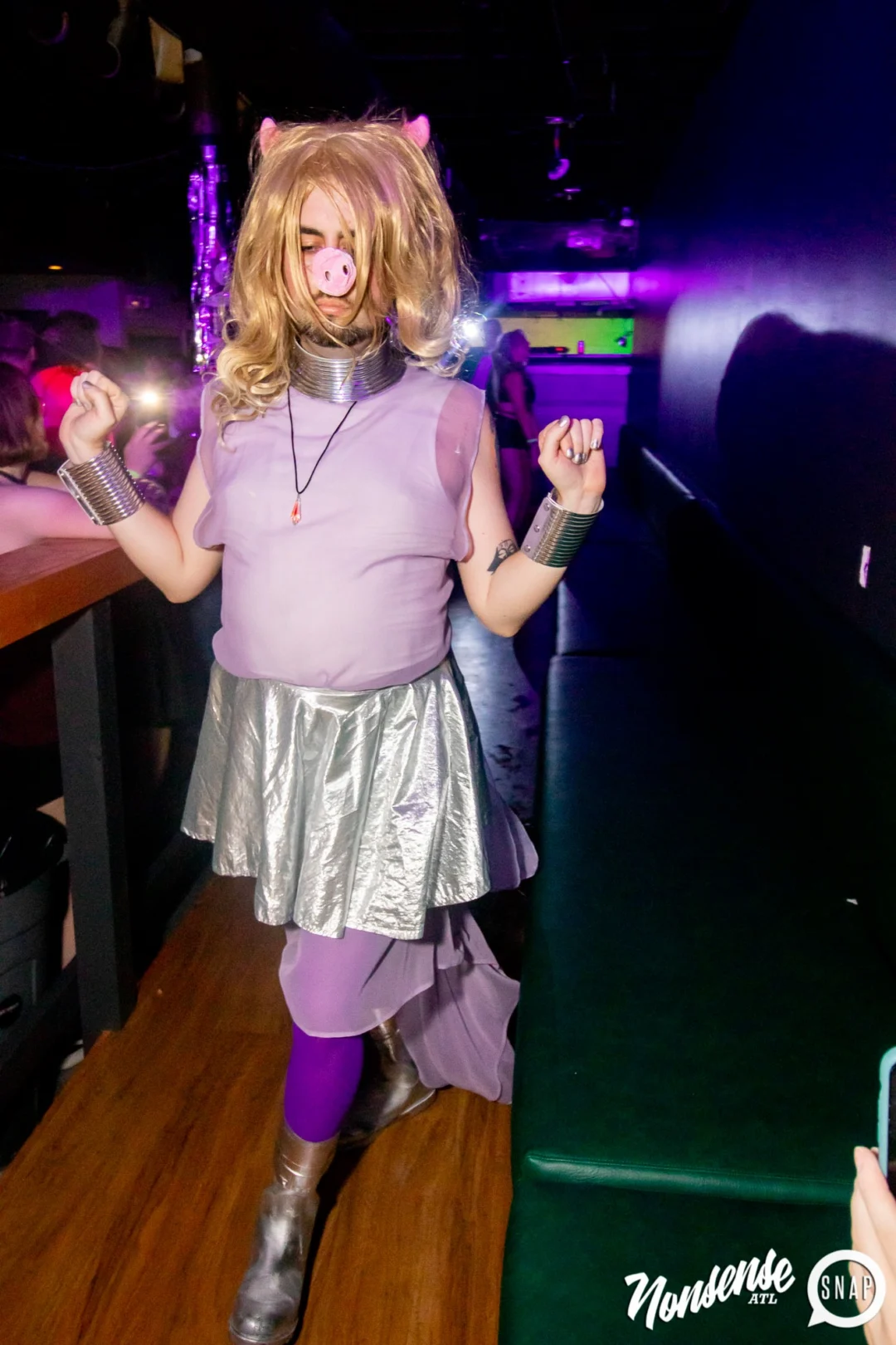 THE GAGA BALL - SUMMER 2021. At The Basement. Kimber was the DJ. Photo by Oh Snap.
