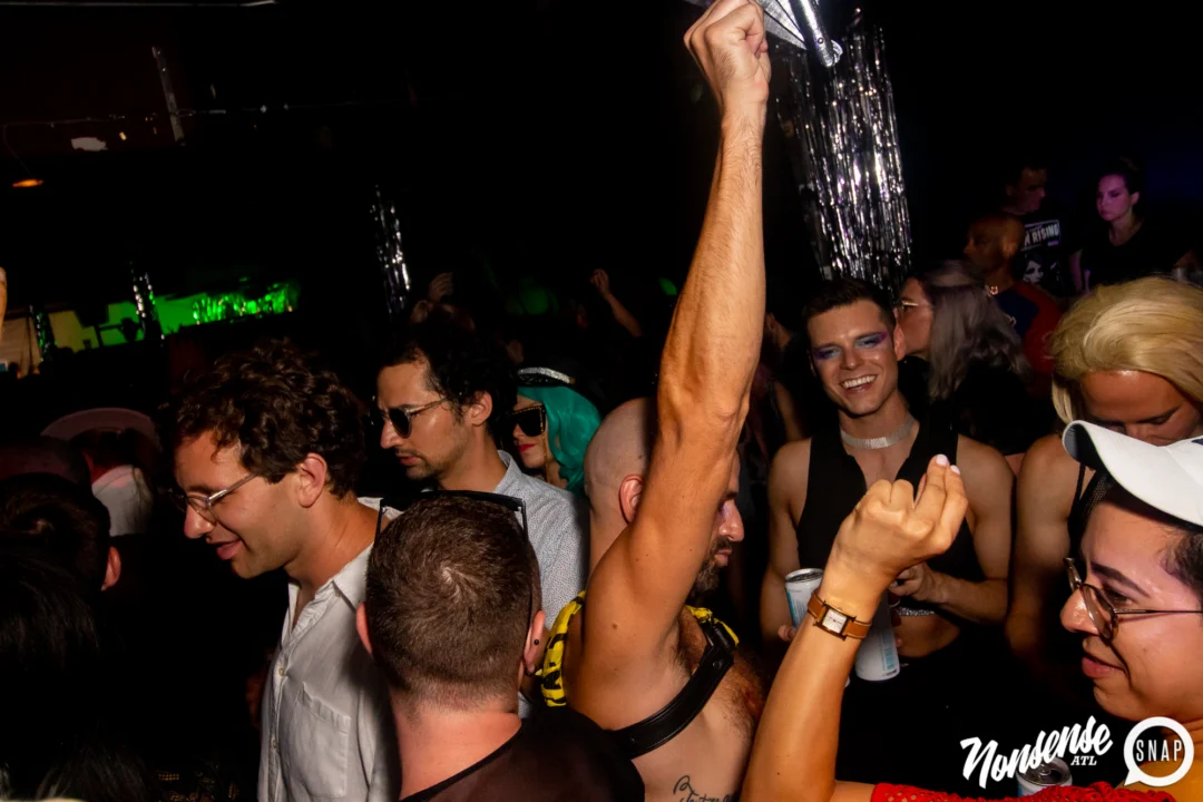 THE GAGA BALL - SUMMER 2021. At The Basement. Kimber was the DJ. Photo by Oh Snap.