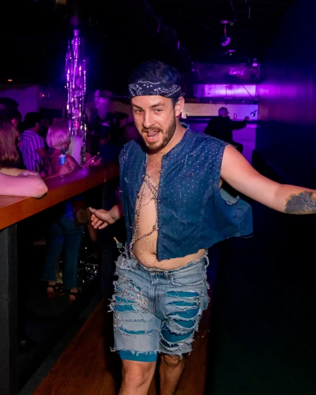 THE GAGA BALL - SUMMER 2021. At The Basement. Kimber was the DJ. Photo by Oh Snap.