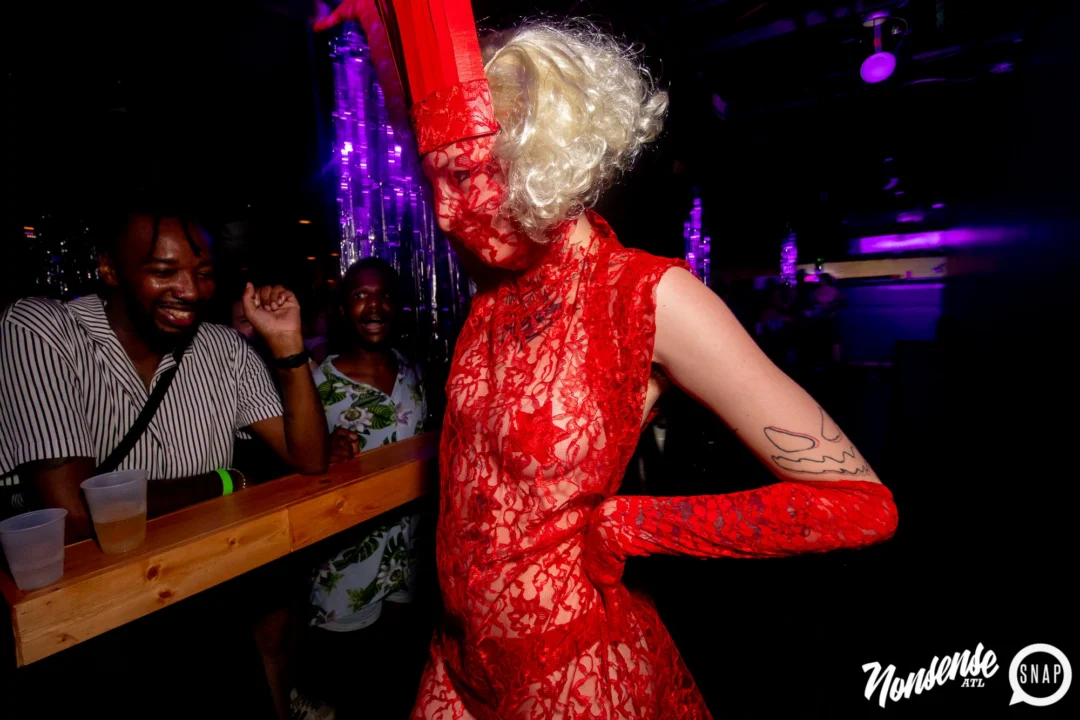 THE GAGA BALL - SUMMER 2021. At The Basement. Kimber was the DJ. Photo by Oh Snap.