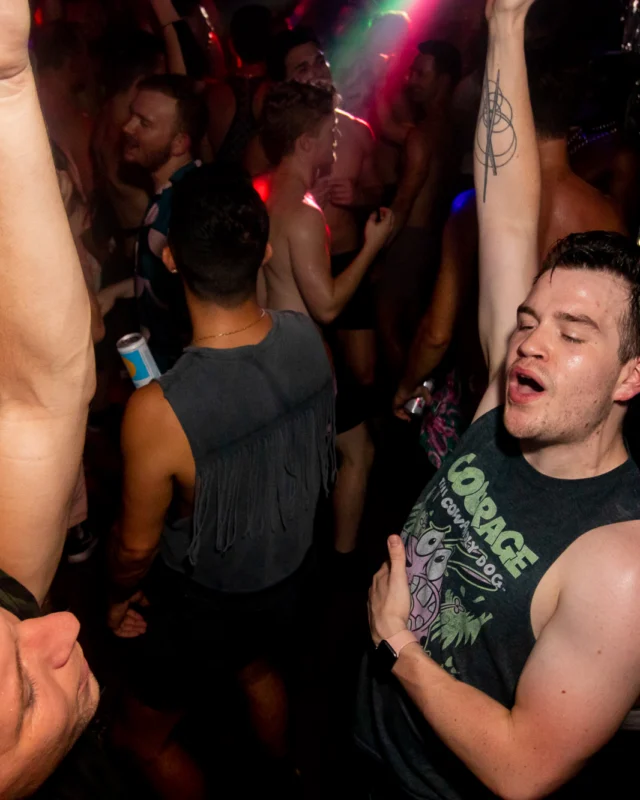 THE GAGA BALL - SUMMER 2021. At The Basement. Kimber was the DJ. Photo by Oh Snap.